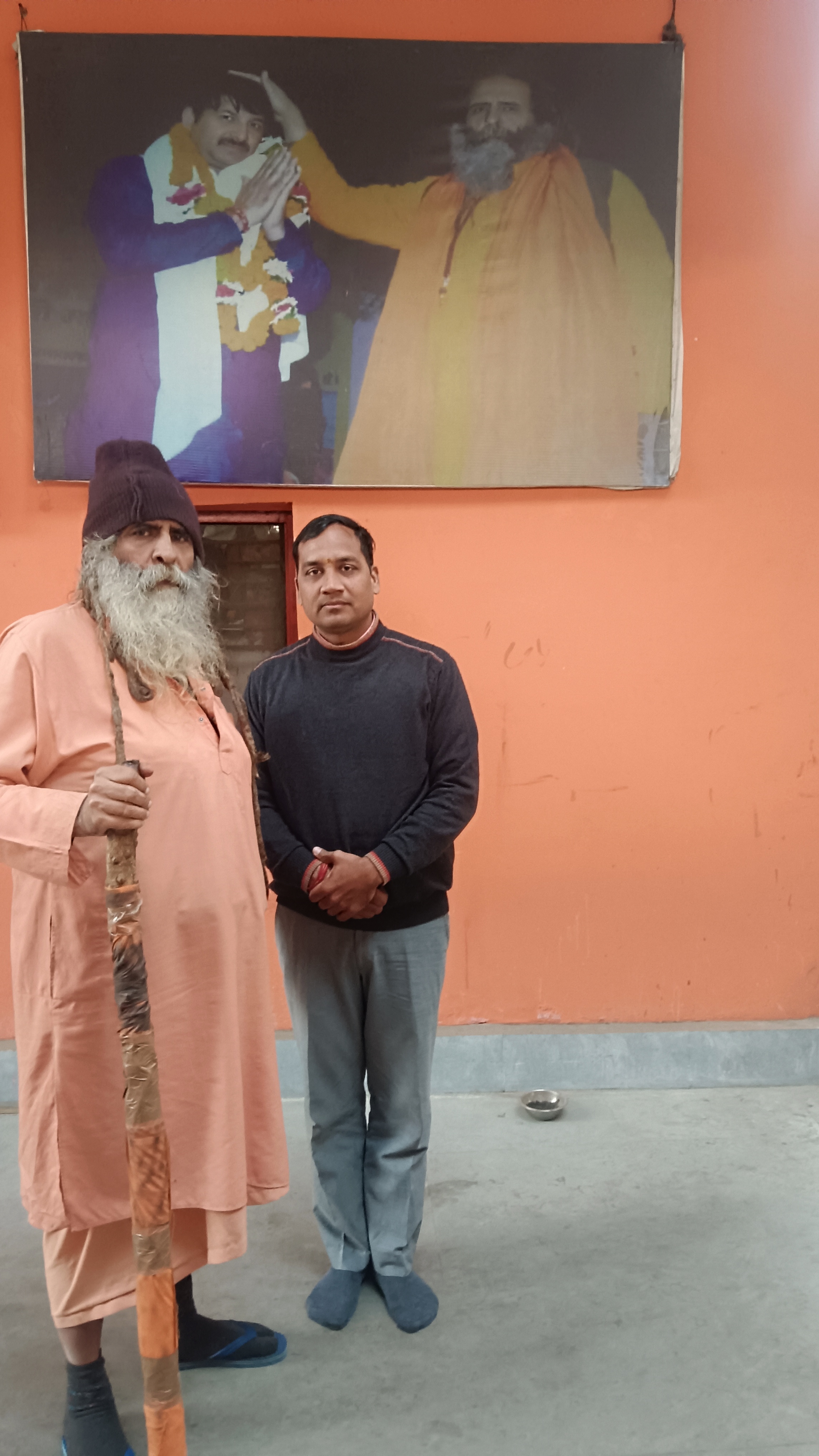 हैदरपुर मन्दिर में वृक्षारोपण