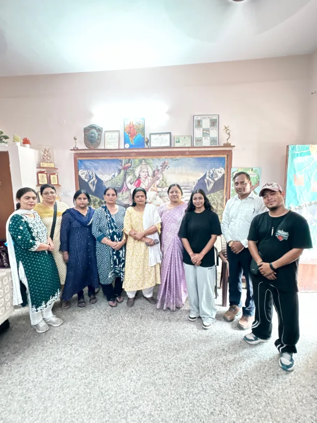 वजीरपुर जेजे कॉलोनी के सरकारी स्कूल का कार्यक्रम